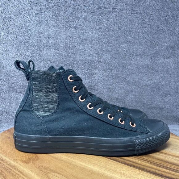 Converse Shoes - Converse Women's 10 Chuck Taylor All Star Black Copper Chelsee Hi Sneakers Shoes